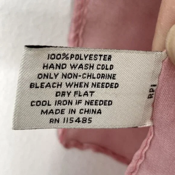 Dana Buchman Floral Monogram Pink & Gray Wrap 42” Versatile Feminine Summer NWOT